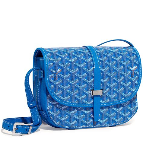 goyard blue handbag|blue goyard backpack.